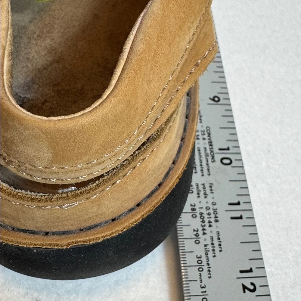 Men’s FOOTPRINTS by BIRKENSTOCK Tan Fisherman Leather Sandal‎ Size 45 US12